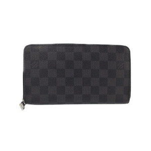 Louis Vuitton Damier Graphite Black Zippy Organizer Zip Long Wallet